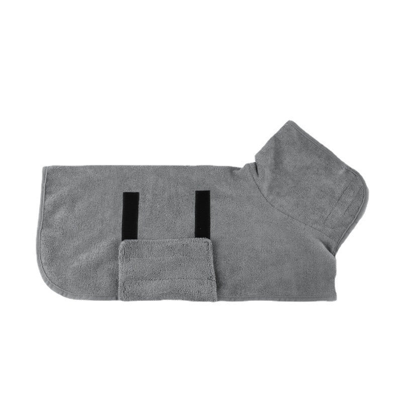 Pet bathrobe, fast-drying microfiber – alternate view