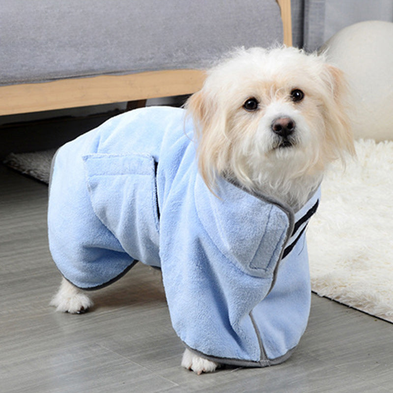 Pet bathrobe, fast-drying microfiber – alternate view