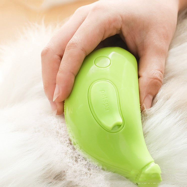 3-in-1 steam spray comb, cat & dog grooming – alternate view