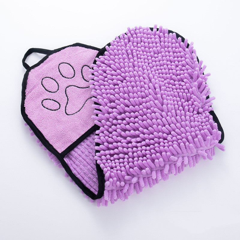 Dog & cat bathrobe towel, super absorbent – alternate view