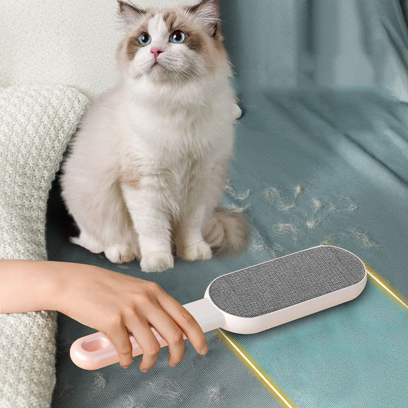 Double-sided pet hair removal brush – alternate view