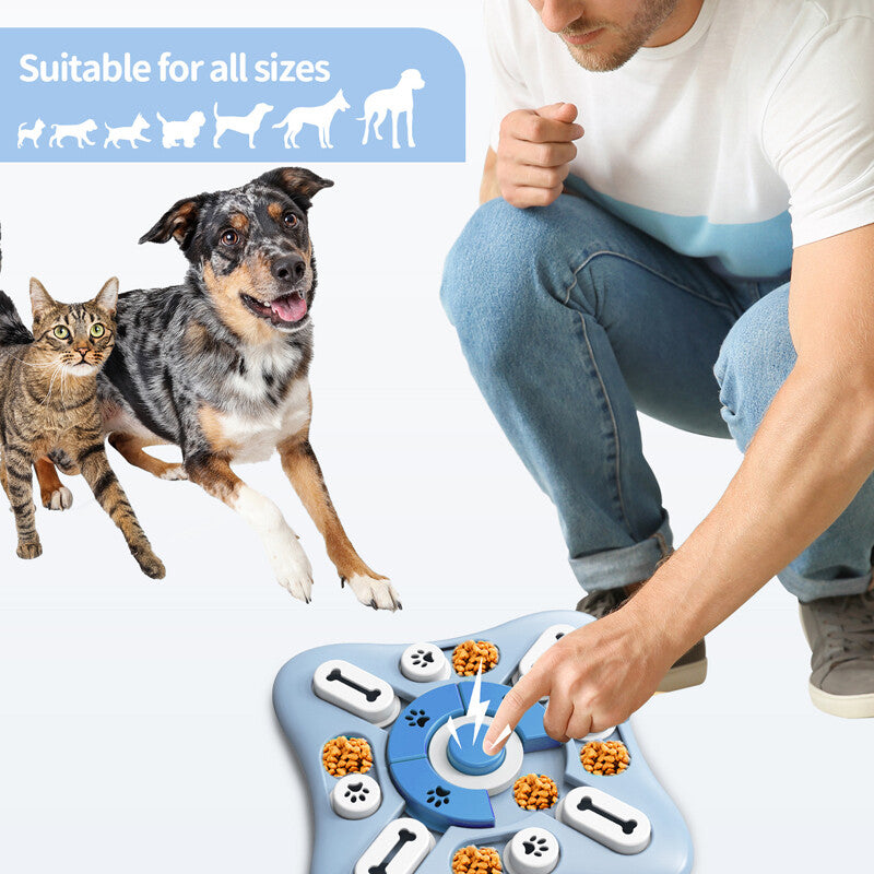 Dog IQ treat puzzle, mental stimulation toy – alternate view