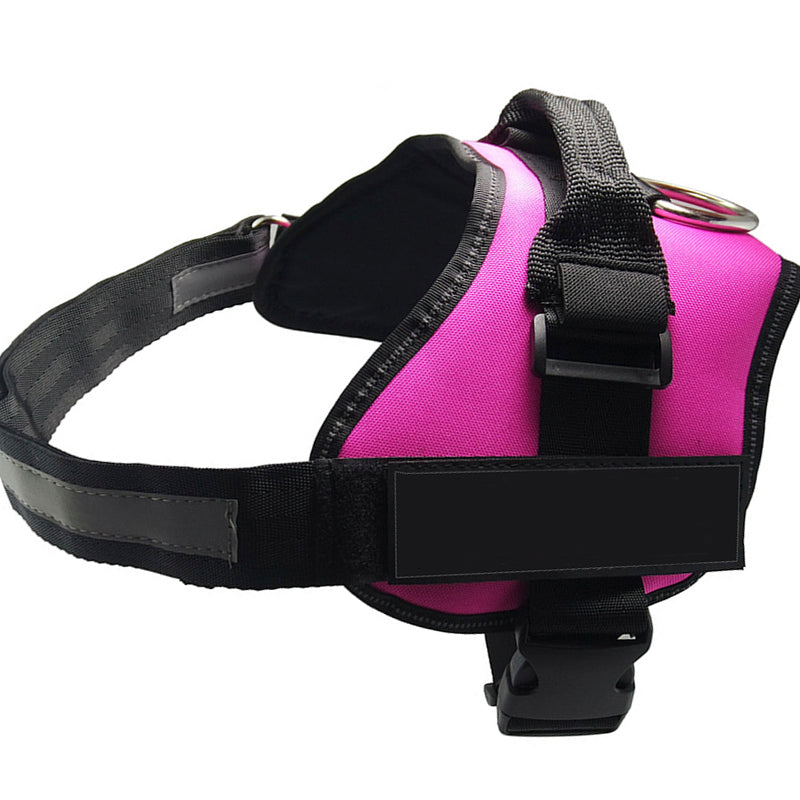 Custom personalized dog harness, no-pull patch – alternate view