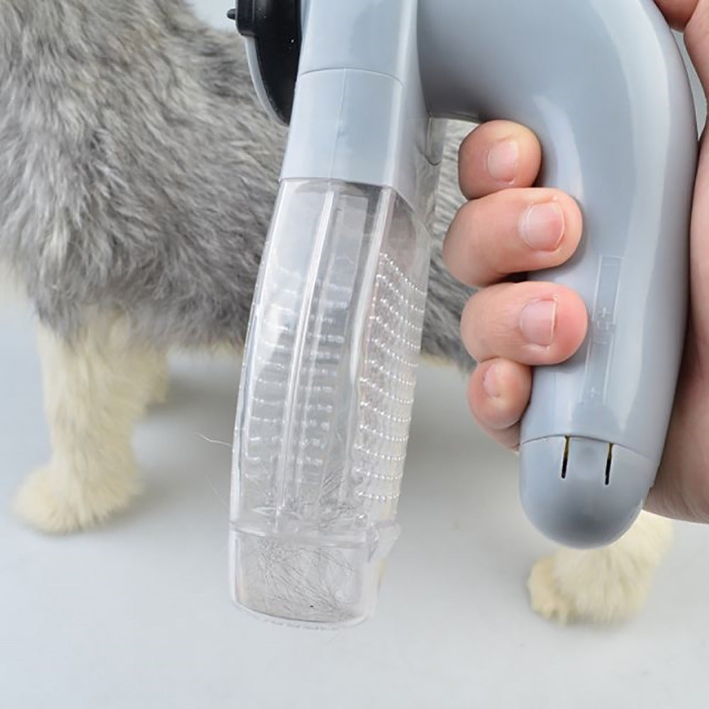 Electric portable pet hair remover – alternate view