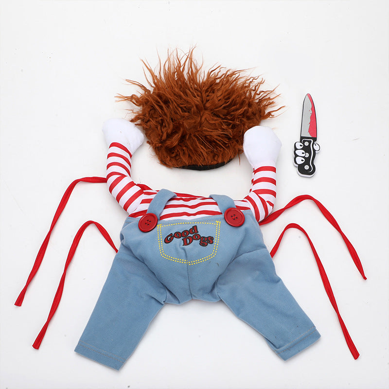 Adjustable dog costume, Halloween cosplay – alternate view