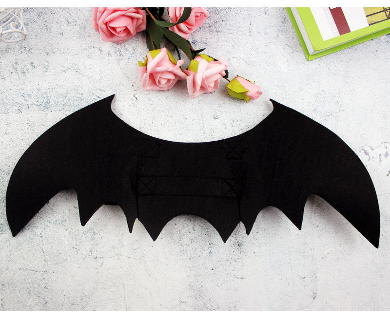 Bat wings pet costume, Halloween cosplay – alternate view