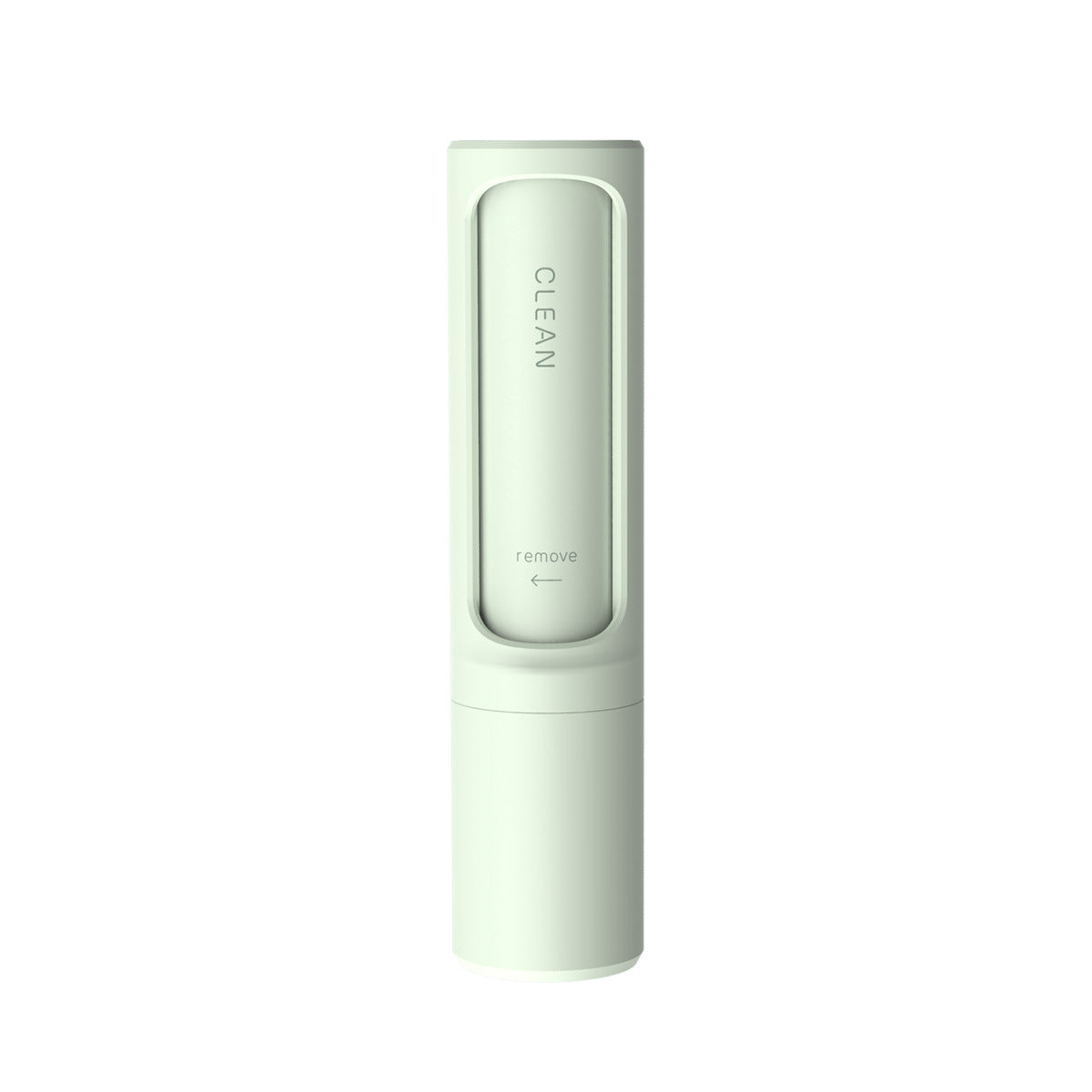 Electrostatic rotating pet hair brush – alternate view