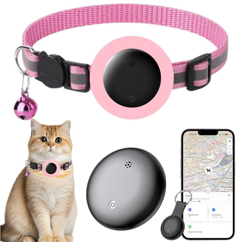 Cat GPS tracker collar, waterproof, iOS & Android – alternate view