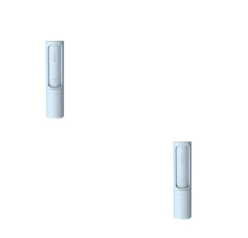 Electrostatic rotating pet hair brush – alternate view