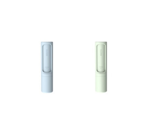 Electrostatic rotating pet hair brush – alternate view