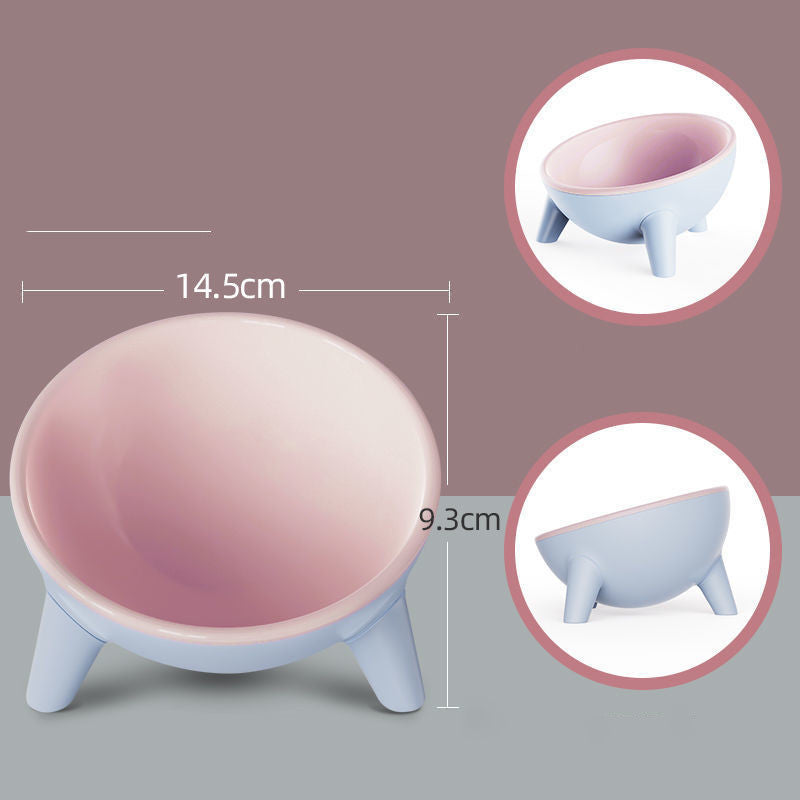 Nordic pet bowl with stand, cat & dog feeder – alternate view