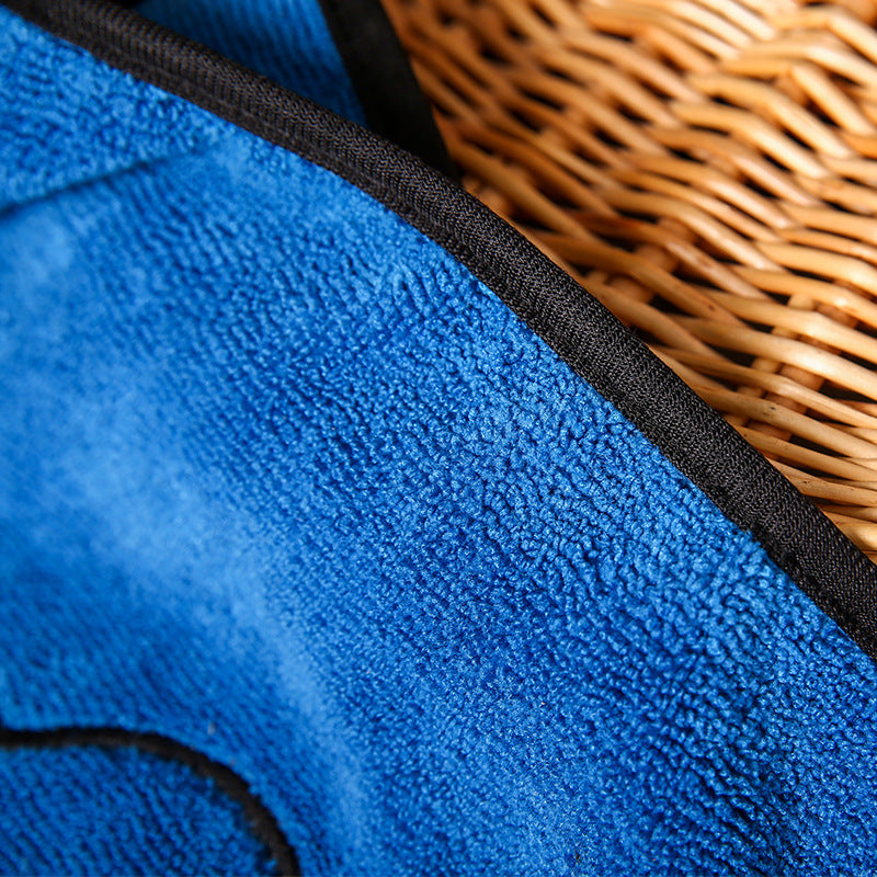 Pet absorbent bath towel, fast drying – alternate view