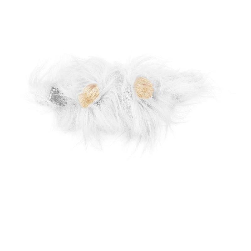 Lion mane costume hat, Halloween pet hat – alternate view