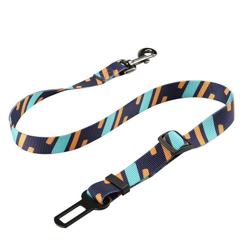 Pet car seat belt safety buckle – alternate view
