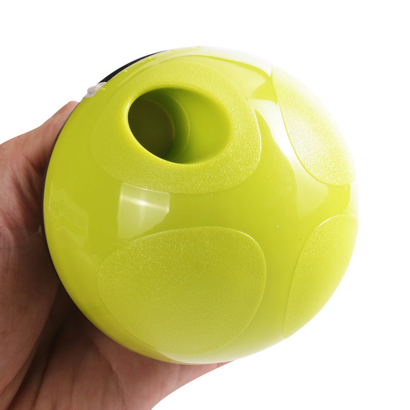 Pet food feeder toy, fun interactive dispenser – alternate view