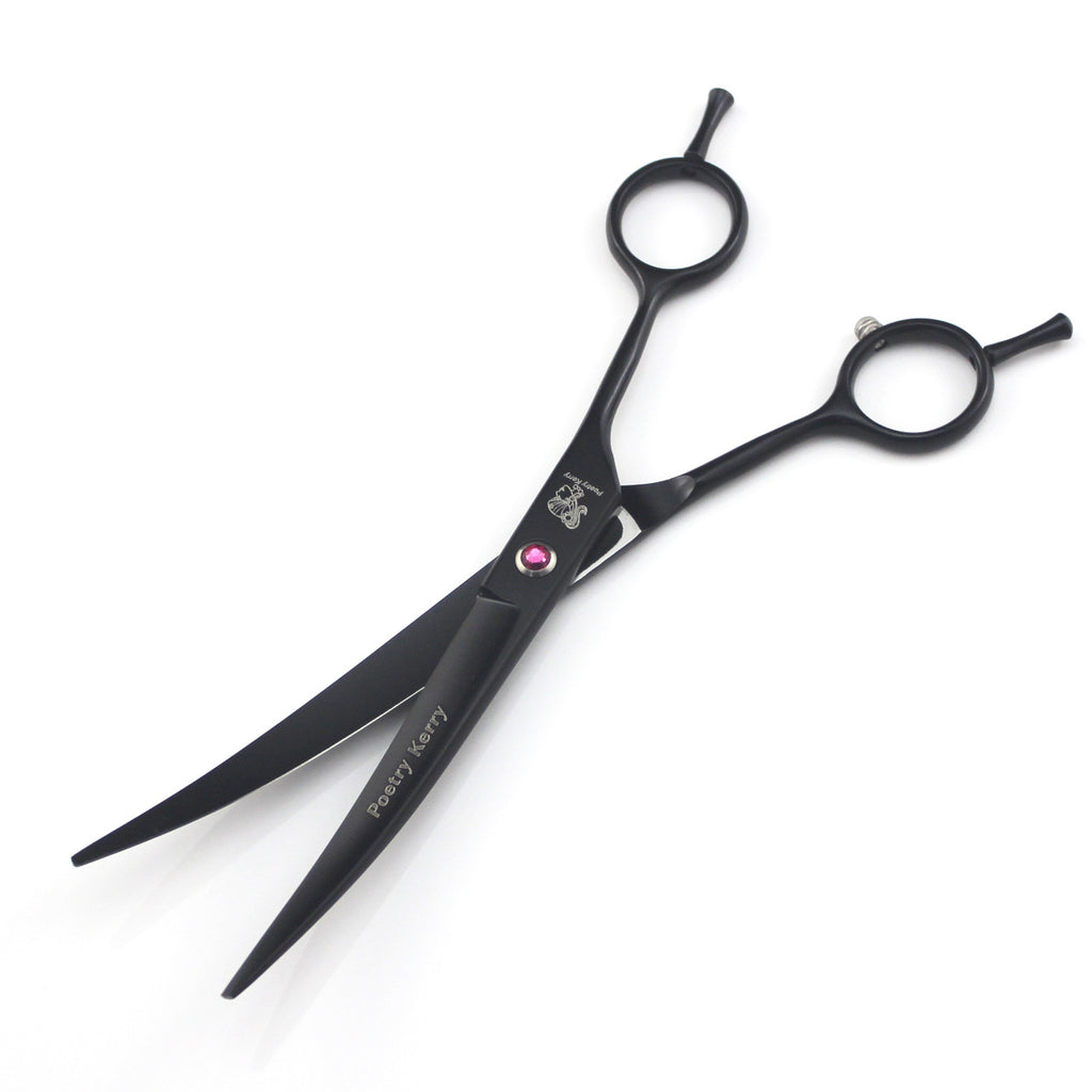 5-Piece professional pet grooming kit, shears & forceps – alternate view
