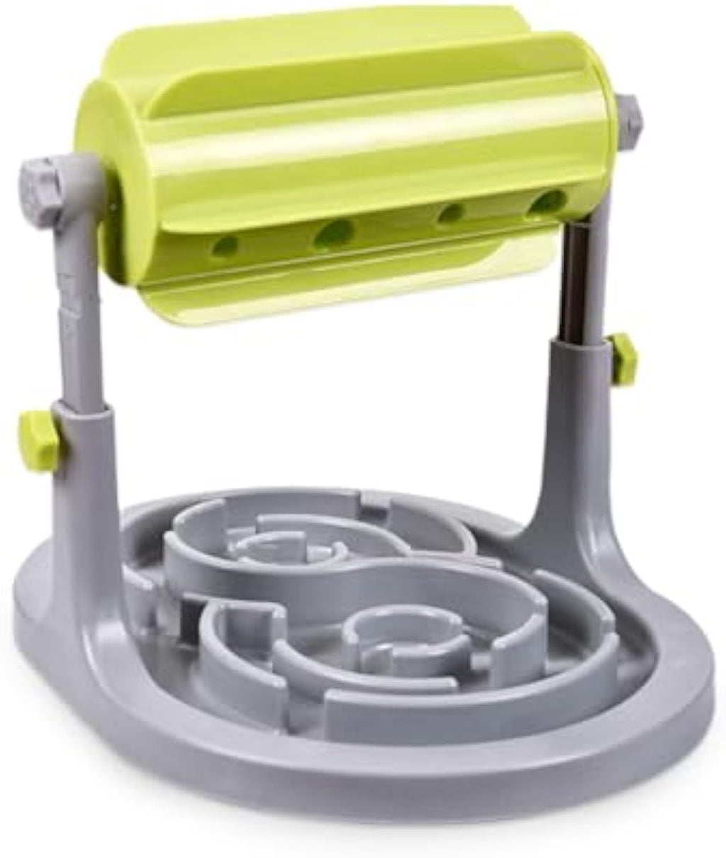 Adjustable puzzle feeder, slow feeding dog bowl – alternate view