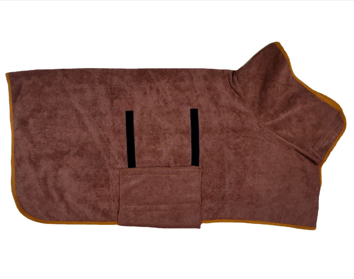 Pet bathrobe, fast-drying microfiber – alternate view
