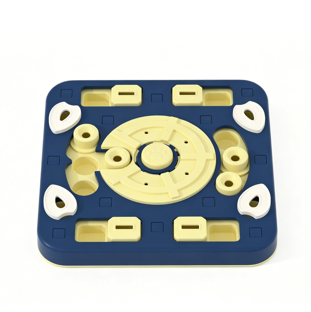 Adjustable pet puzzle toy, treat enrichment – alternate view