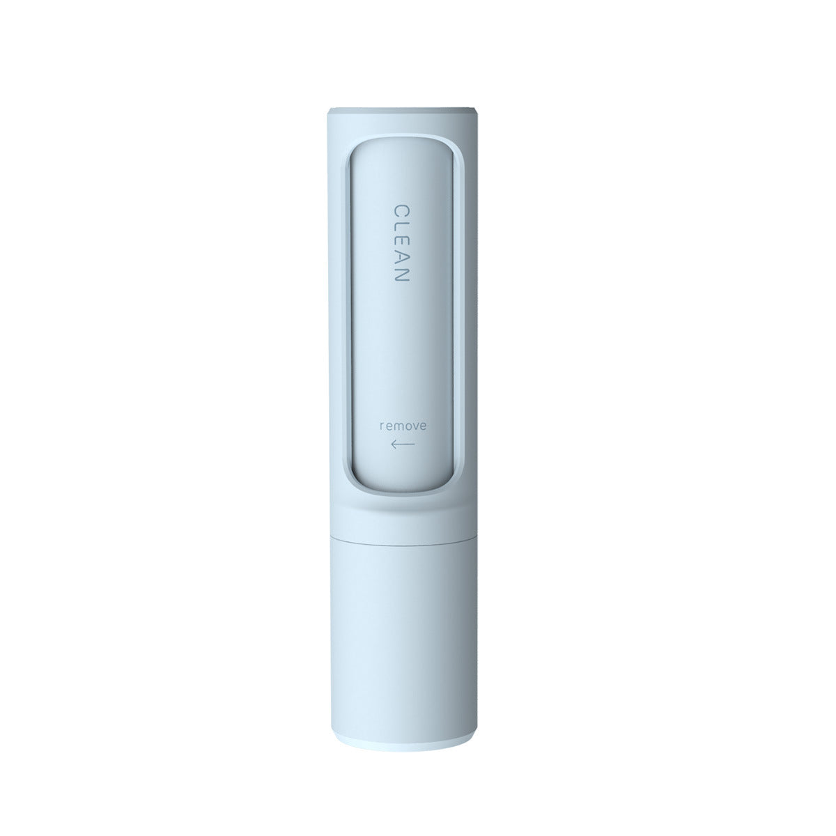 Electrostatic rotating pet hair brush – alternate view