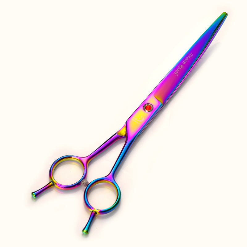 Pet grooming scissors, single pair or 6-Piece set – alternate view