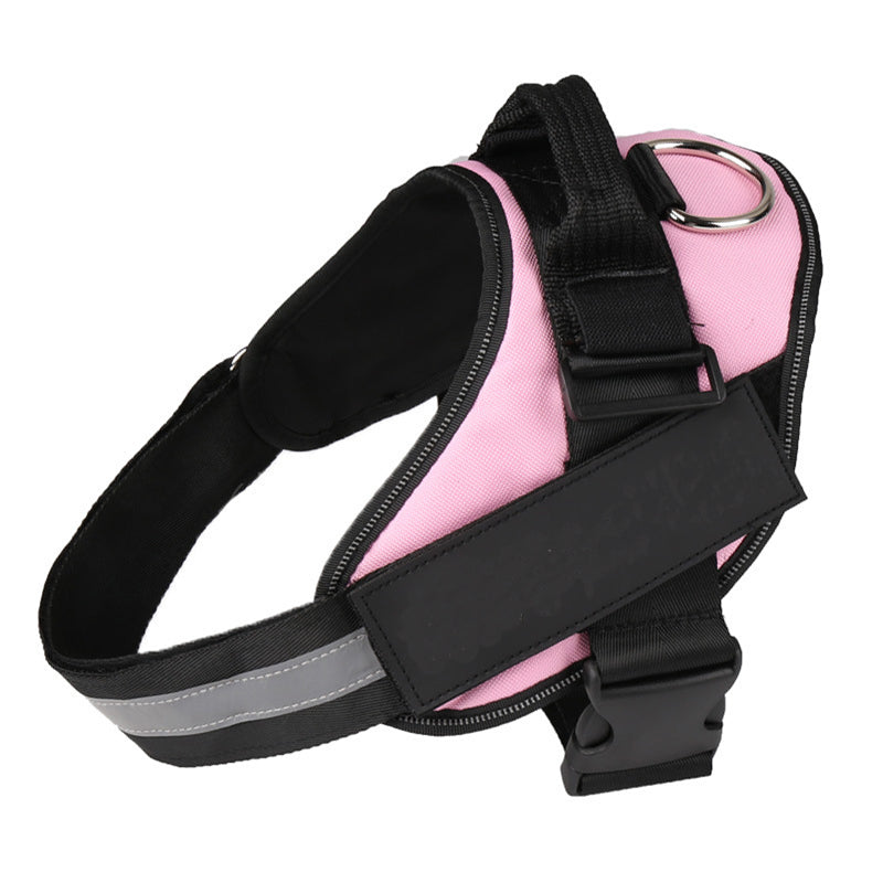 Custom personalized dog harness, no-pull patch – alternate view