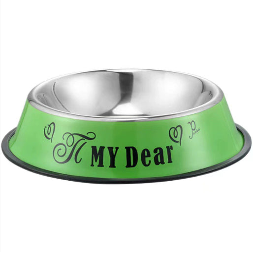 Pet feeding basin, everyday food & water bowl – alternate view