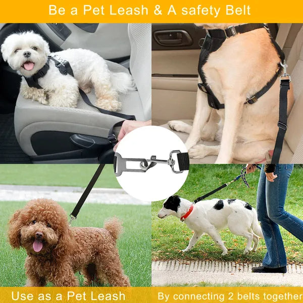 Pet seat belt leash 2-pack – alternate view