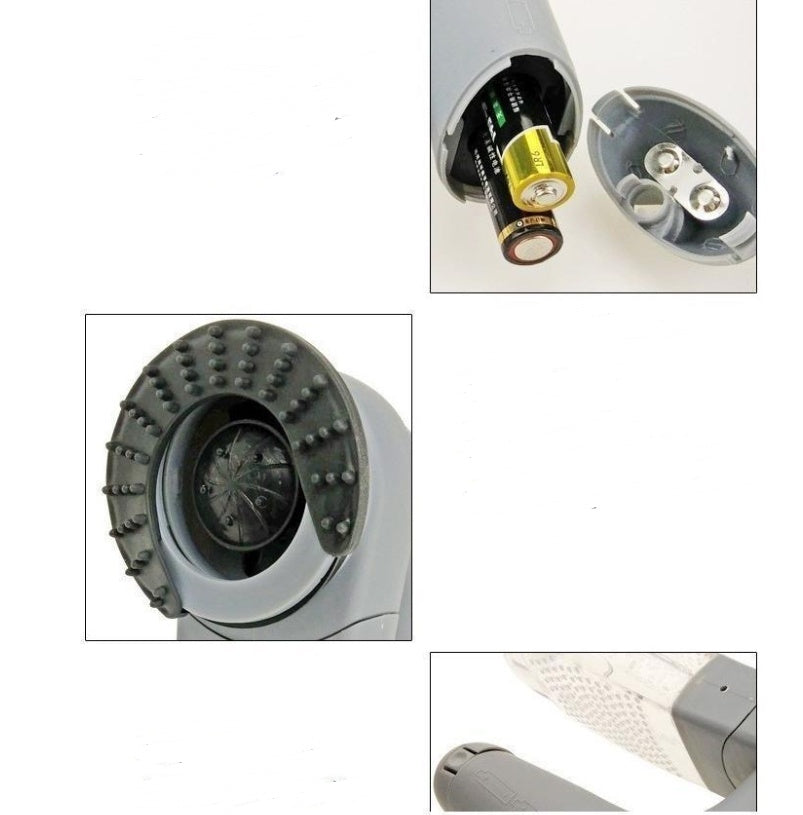Electric portable pet hair remover – alternate view