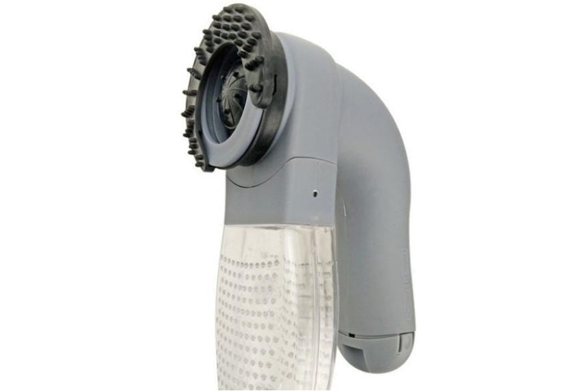 Electric portable pet hair remover – alternate view