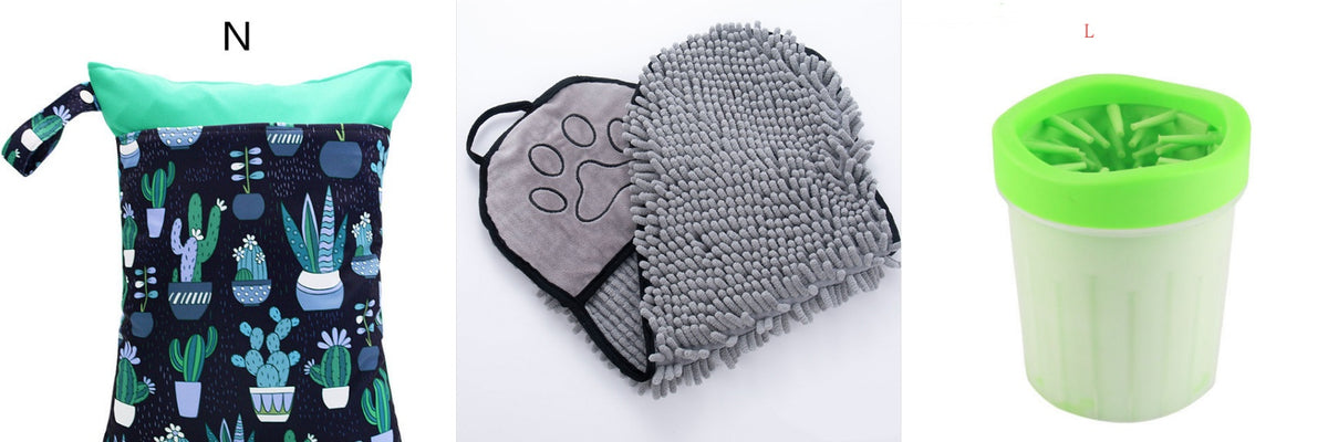 Dog & cat bathrobe towel, super absorbent – alternate view