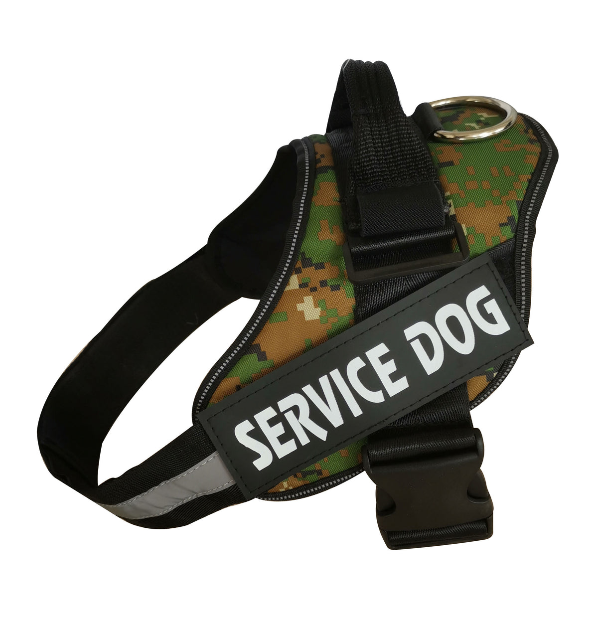 Personalized dog harness, no-pull, custom patch – alternate view