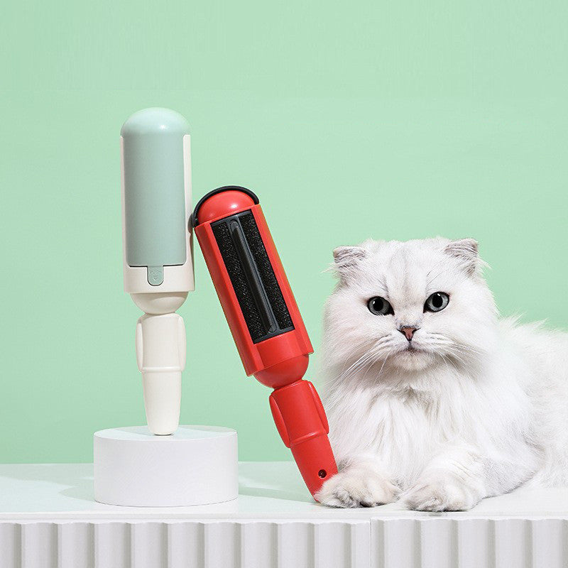 Double-sided electrostatic hair brush