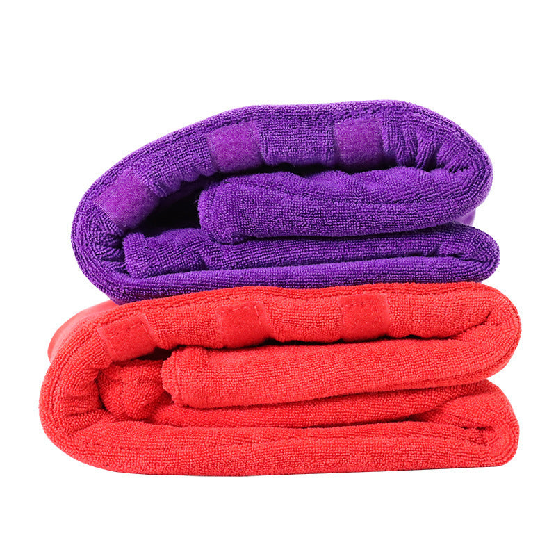 Pet quick-dry fiber bath towel, super absorbent – alternate view