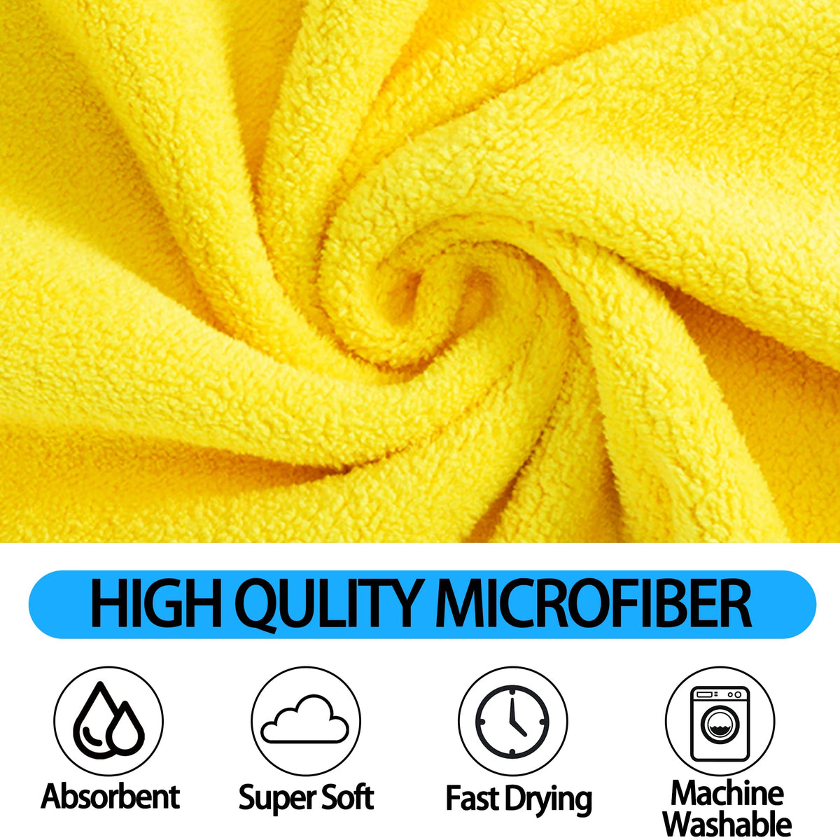 Microfiber dog & cat towel, quick-drying – alternate view