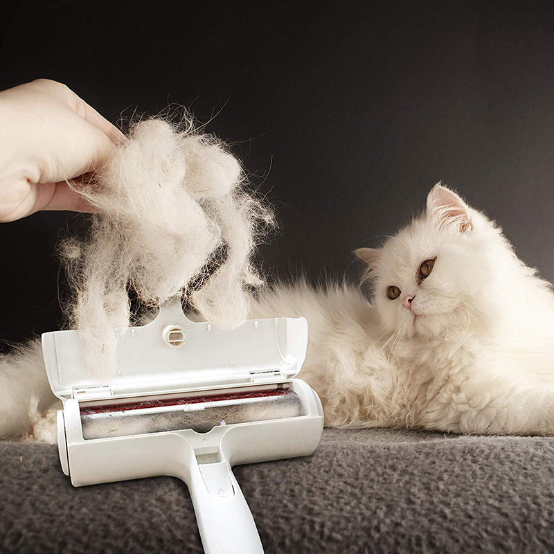Pet hair remover roller brush – alternate view