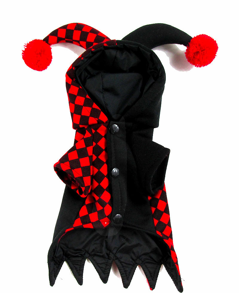 Clown costume for pets, Halloween fun – alternate view