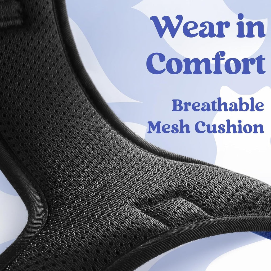 Large dog harness, easy on & off – alternate view