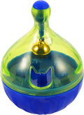 Interactive treat ball dispenser, dog & cat