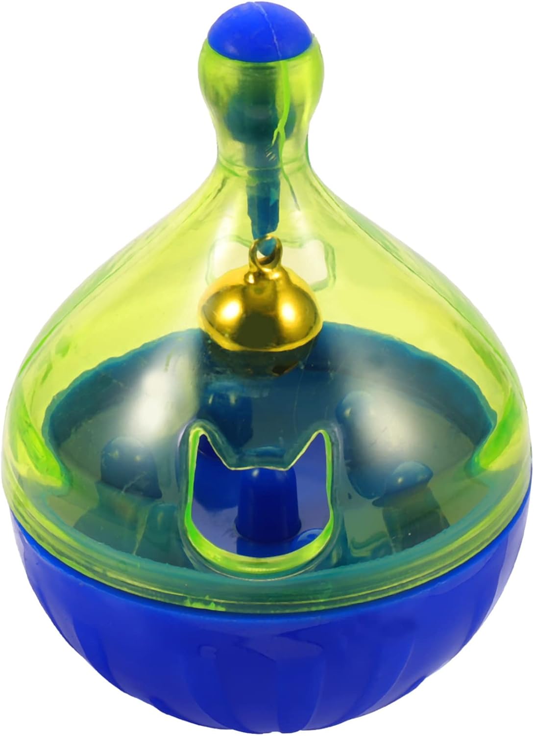 Interactive treat ball dispenser, dog & cat