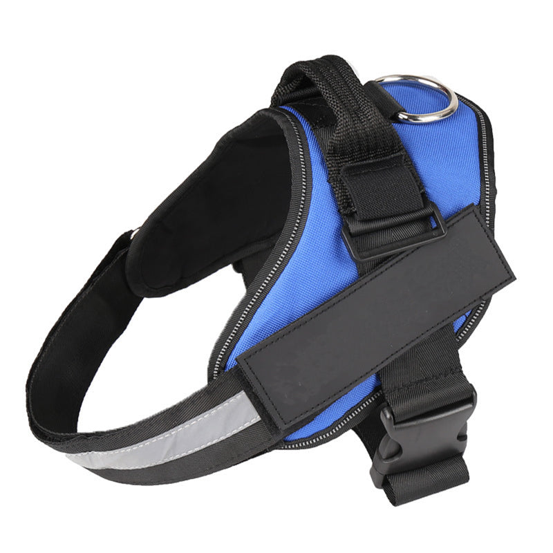 Custom personalized dog harness, no-pull patch – alternate view