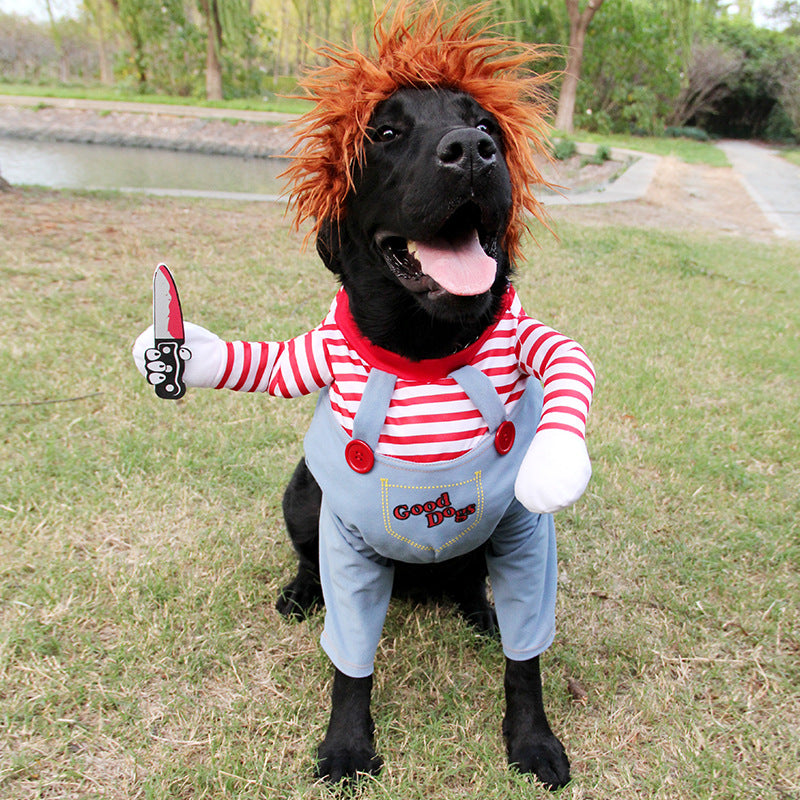 Adjustable dog costume, Halloween cosplay – alternate view
