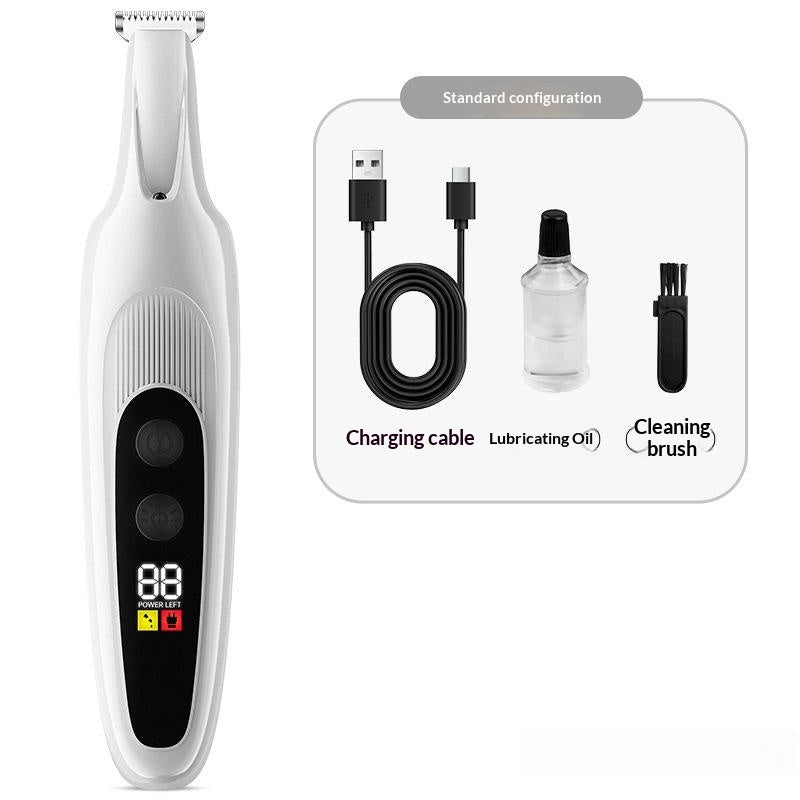 Cordless pet clipper, low-noise, whole-body washable – alternate view