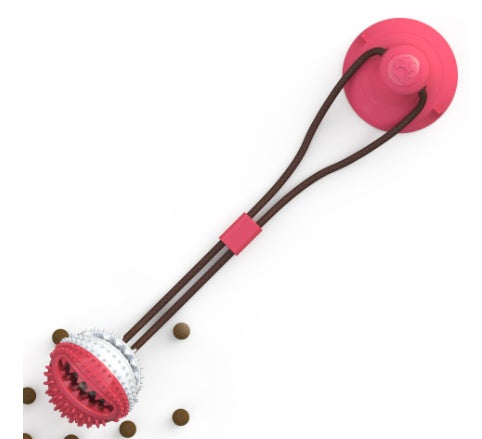 Suction cup tug toy, chew & dental care toy – alternate view
