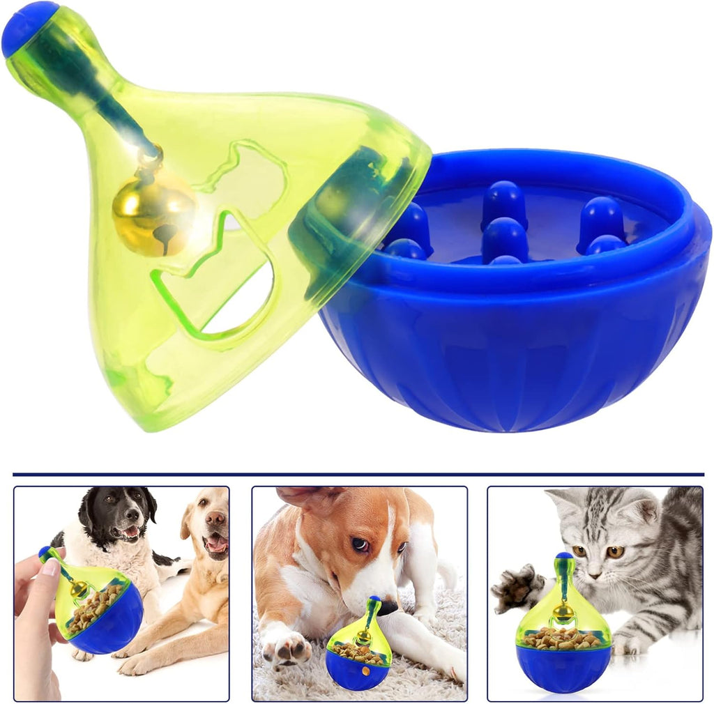 Interactive treat ball dispenser, dog & cat – alternate view
