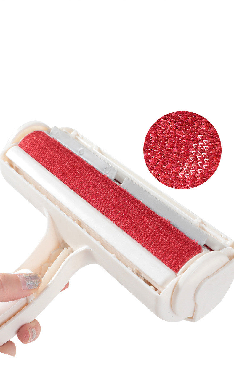 Roller brush pet hair cleaner – alternate view