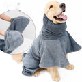 Cotton dog bath towel, strong absorbency – alternate view