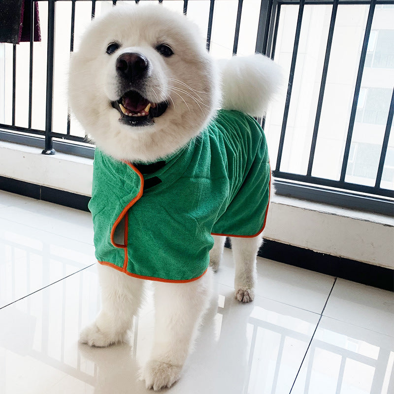 Pet bathrobe, fast-drying microfiber – alternate view