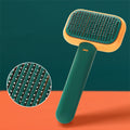 Pet massage comb, open-knot detangling brush – alternate view