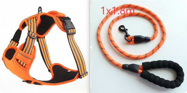 No-pull dog harness, breathable reflective vest – alternate view